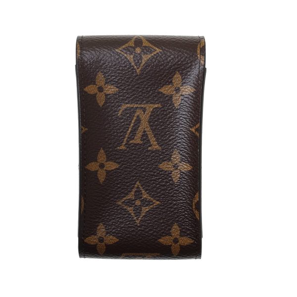 8015000614715 3 LOUIS VUITTON Etuit Monogram Case M63024 Brown