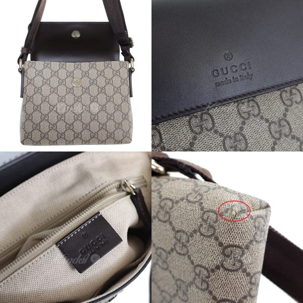 8015000642947 3 GUCCIGG Supreme Shoulder Bag Black