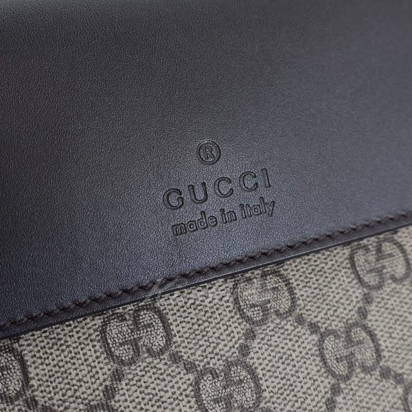 8015000642947 9 GUCCIGG Supreme Shoulder Bag Black