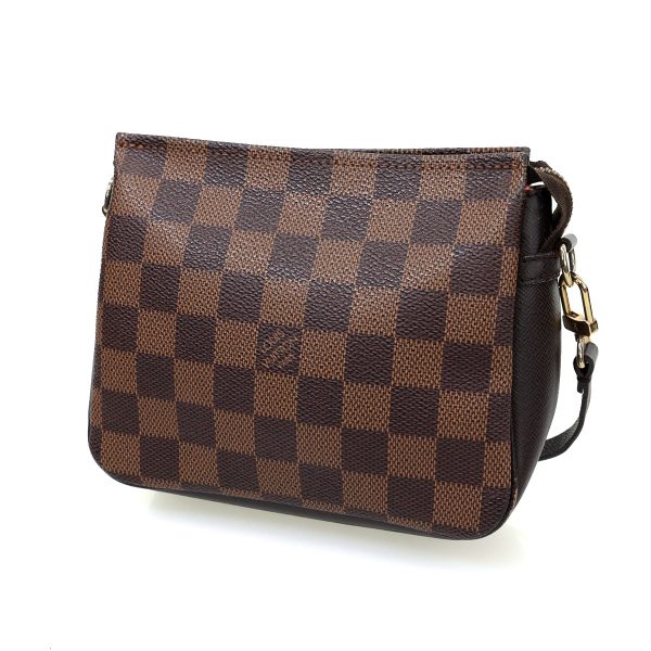 8015000716365 1 LOUIS VUITTON Truth Pouch Damier Handbag Brown