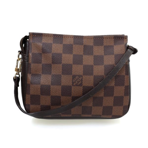 8015000716365 2 LOUIS VUITTON Truth Pouch Damier Handbag Brown