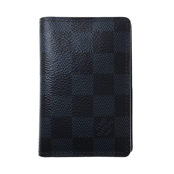 8015000722717 1 LOUIS VUITTON Organizer de Poche Damier Graphite Case Black