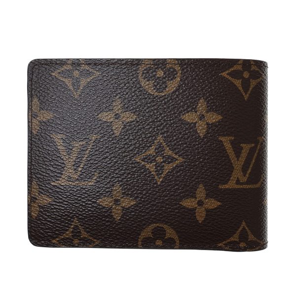 8015000722731 1 LOUIS VUITTON Portefeuille Multiple Monogram Wallet Brown