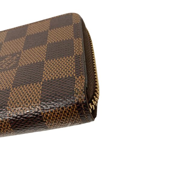 8018000962961 6 LOUIS VUITTON Portefeuille Clemence Damier long wallet Brown