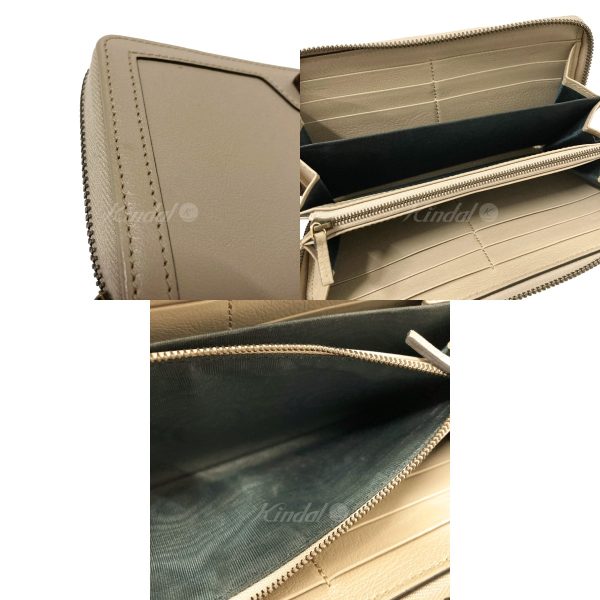 8018000986684 3 GUCCI Diana Bamboo Long Wallet 658634 Beige