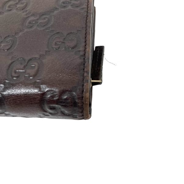 8018001046240 10 GUCCI Guccishima long wallet Brown