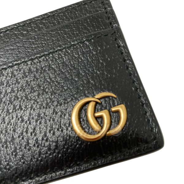 8018001075066 7 GUCCI Card Case 657588 Black