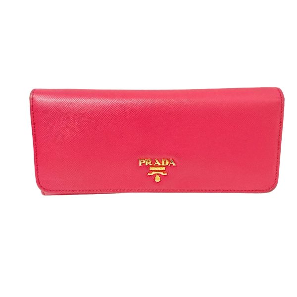 8018001082996 1 PRADA SAFFIANO long wallet 1M1132 Pink