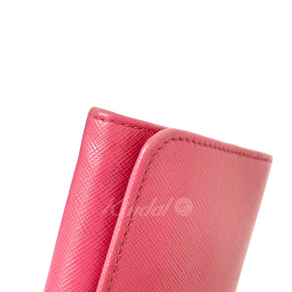 8018001082996 9 PRADA SAFFIANO long wallet 1M1132 Pink