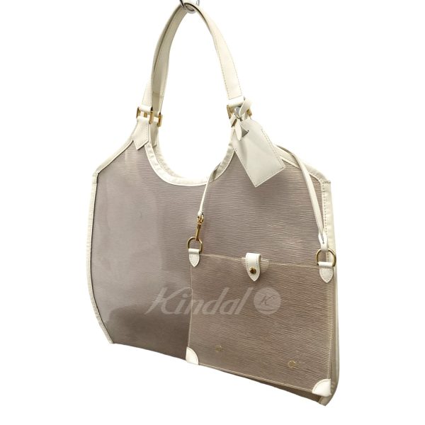 8018001083054 5 LOUIS VUITTON Bahia Epiplage Shoulder Bag White