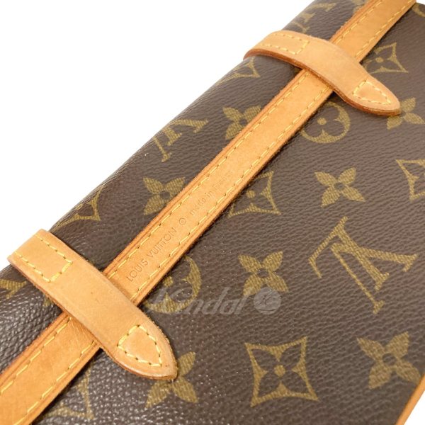 8018001090243 10 LOUIS VUITTON Monogram Pochette Marelle M51159 Brown