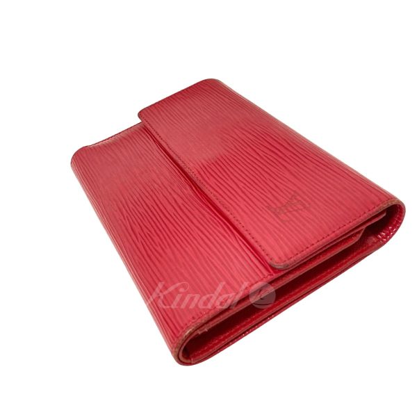 8018001095170 5 LOUIS VUITTON Porte Tresor Etuy Papier Wallet Red