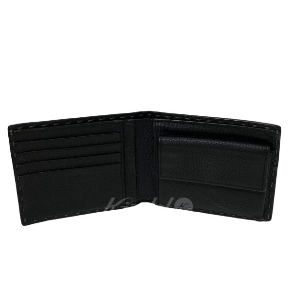 8018001147374 10 FENDI Wallet Black