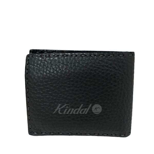 8018001147374 2 FENDI Wallet Black