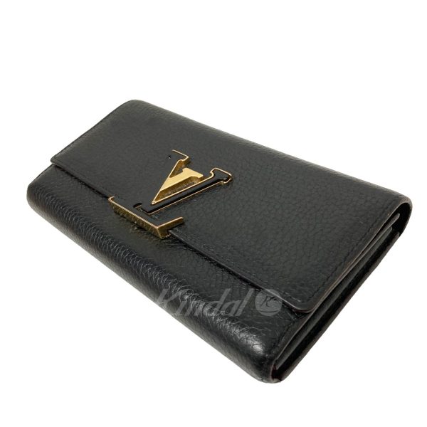 8018001157595 5 LOUIS VUITTON Portefeuille Capucines long wallet Noir Black