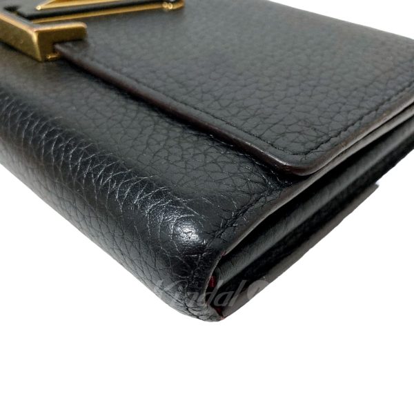 8018001157595 6 LOUIS VUITTON Portefeuille Capucines long wallet Noir Black