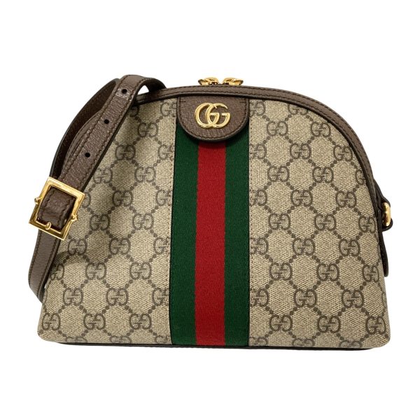 8018001173724 1 GUCCI Ophidia GG shoulder bag 499621 Beige Brown