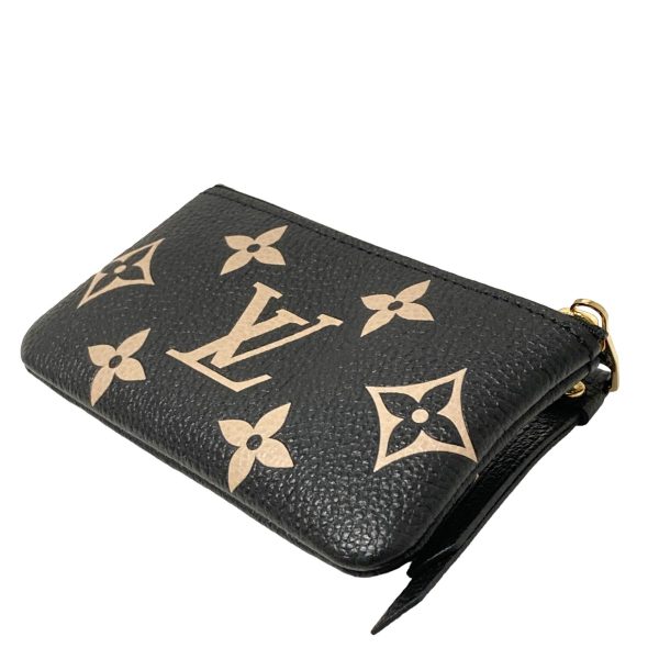 8018001175599 3 LOUIS VUITTON Card Key Case Pochette Monogram M80885 Black