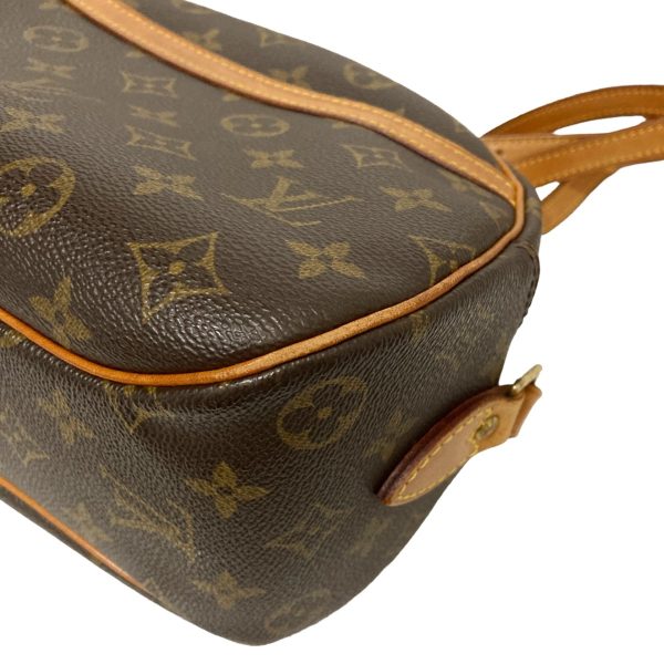 8018001180623 12 LOUIS VUITTON Blois Monogram Shoulder Bag M51221 Brown