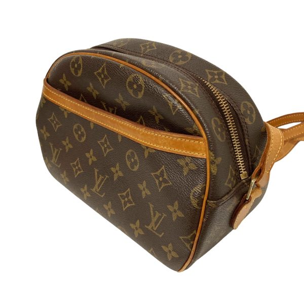 8018001180623 3 LOUIS VUITTON Blois Monogram Shoulder Bag M51221 Brown