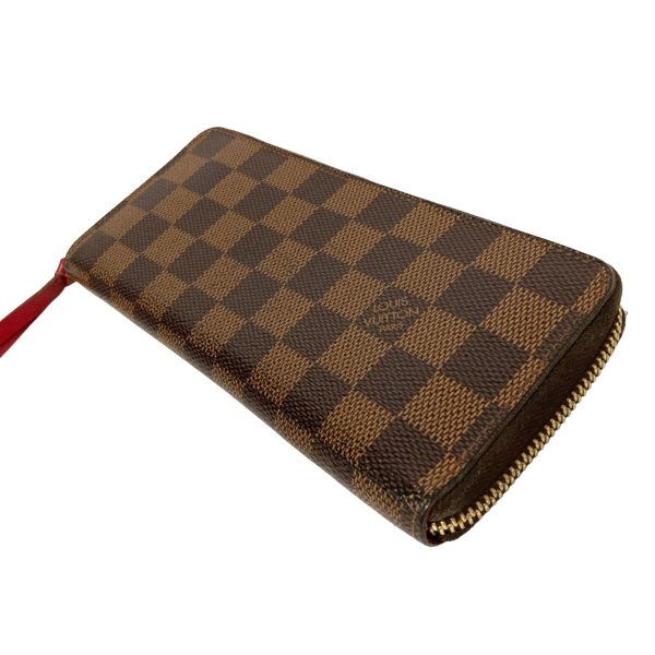 8018001184478 3 LOUIS VUITTON Portefeuille Clemence Long Wallet Brown