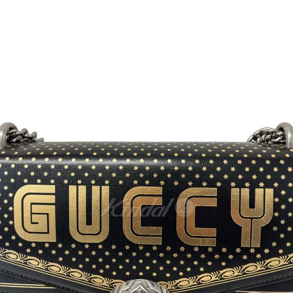 8020000766067 8 GUCCI Dionysus GUCCY Handbag 2WAY Bag Black