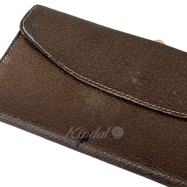 8020000925181 9 GUCCI long wallet brown