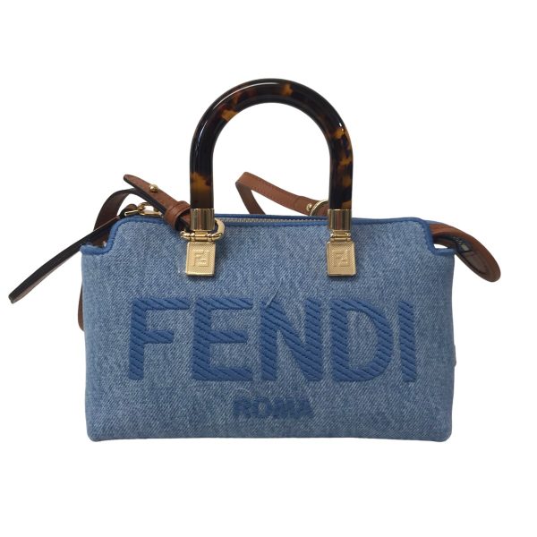 8020000958189 2 FENDI By the Way Mini Bag Indigo Brown