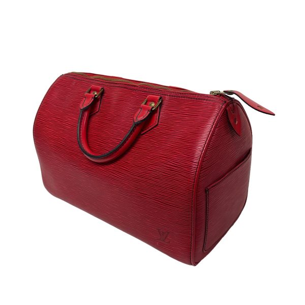 8020000983778 1 LOUIS VUITTON Speedy 25 Bag Red