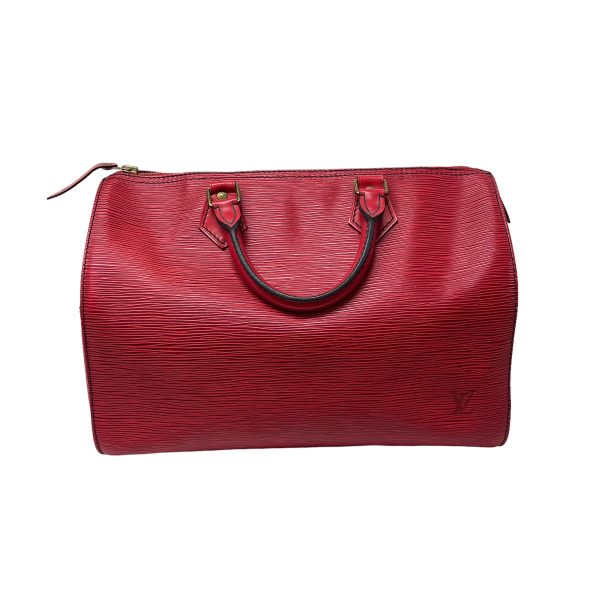 8020000983778 3 LOUIS VUITTON Speedy 25 Bag Red