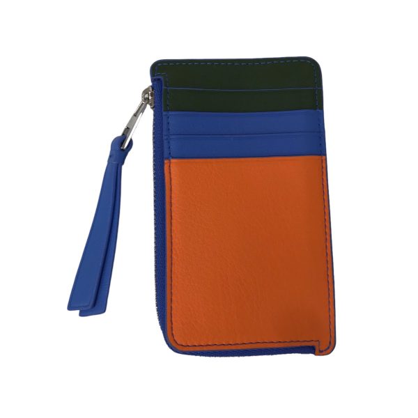 8020000984515 3 LOEWE Puzzle Coin Card Holder Coin Case Blue Orange Green