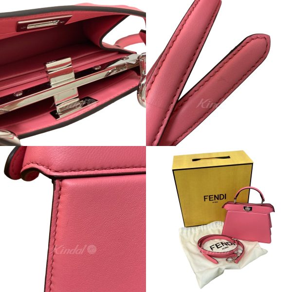 8033001267815 3 FENDI Peekaboo Isee You Petit Pink