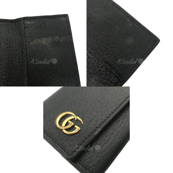 8033001407082 3 GUCCI GG Marmont 6 Key Case 435305 Black