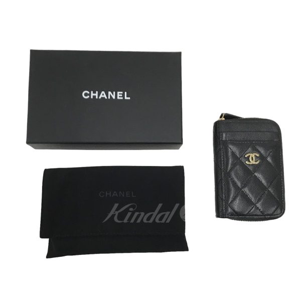 8033001561760 10 CHANEL Timeless Line Matelasse Caviar Skin Case Black