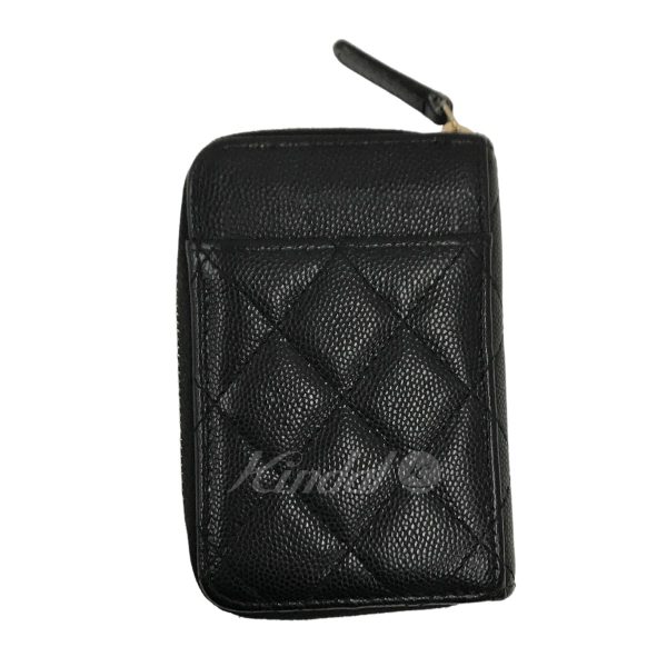 8033001561760 4 CHANEL Timeless Line Matelasse Caviar Skin Case Black