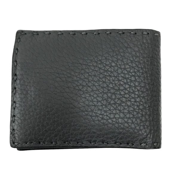 8033001573428 2 FENDI Selleria Wallet Black