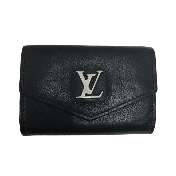 8033001579314 1 LOUIS VUITTON Portefeuille lock Mini Wallet Black