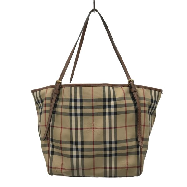 8033001584004 1 BURBERRY Nova Check Tote Bag Beige