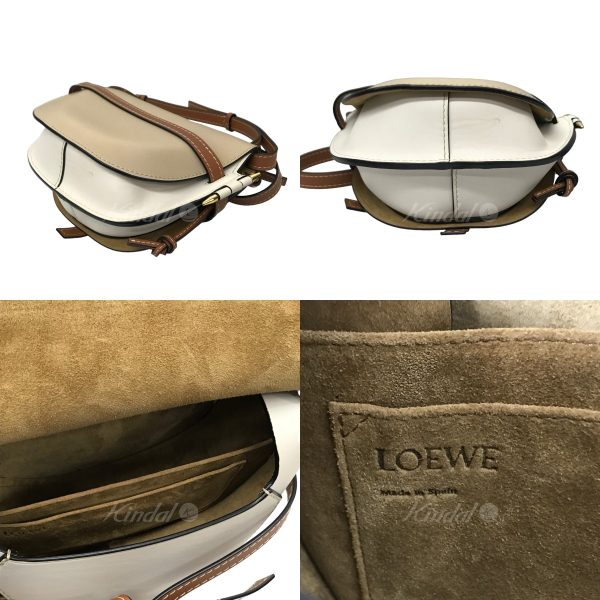 8033001608069 2 LOEWE Gate Bag Small Calfskin Shoulder Bag