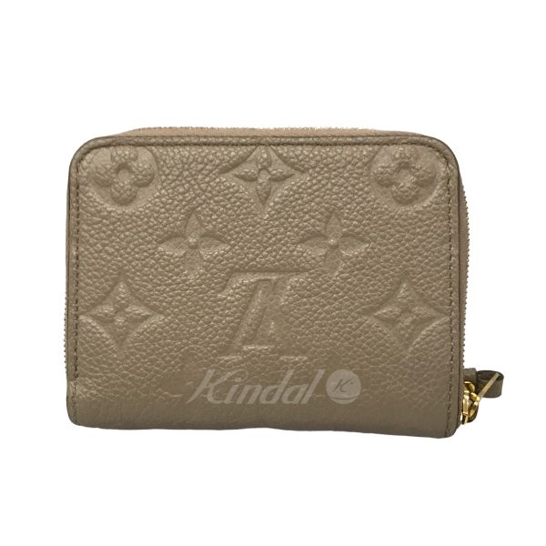 8033001613957 4 LOUIS VUITTON Empreinte Zippy Coin Monogram Card Case Beige