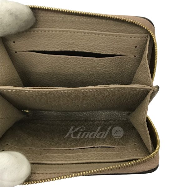 8033001613957 5 LOUIS VUITTON Empreinte Zippy Coin Monogram Card Case Beige