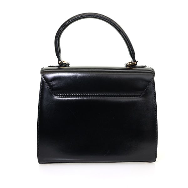 8033001654936 3 CELINE Turnlock 2WAY Handbag Black