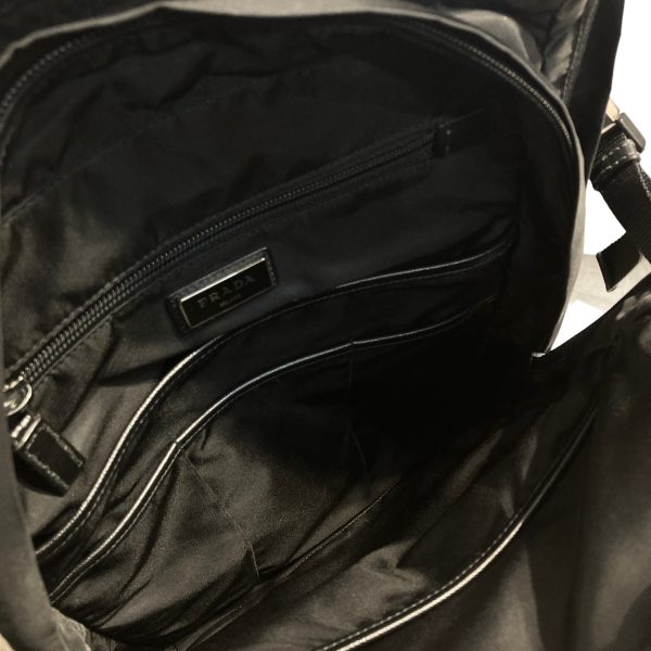 8039000796882 14 PRADA TESSUTO MONT Backpack Black