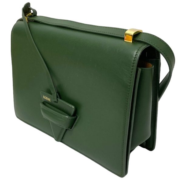 8040000731513 1 LOEWE Barcelona Shoulder Bag Green