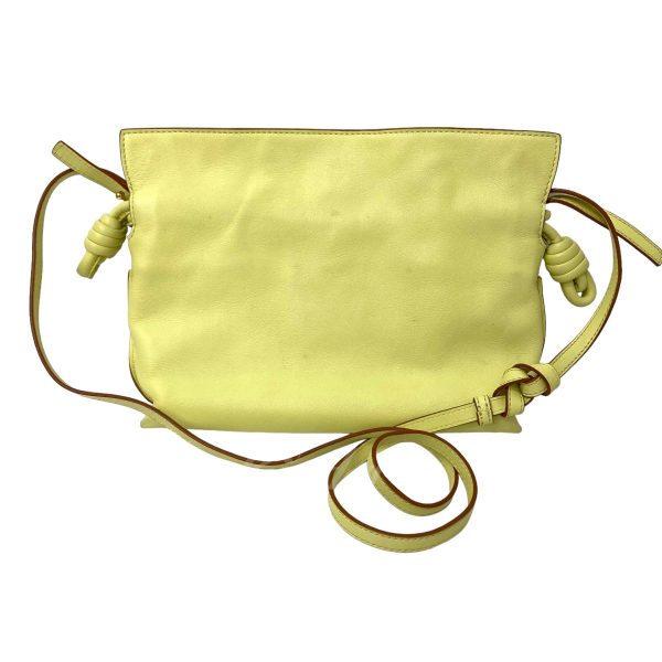 8040000731605 9 LOEWE Flamenco Clutch Mini Pale Lime