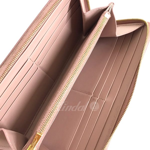 8042000306388 6 CELINE Long Wallet Pink