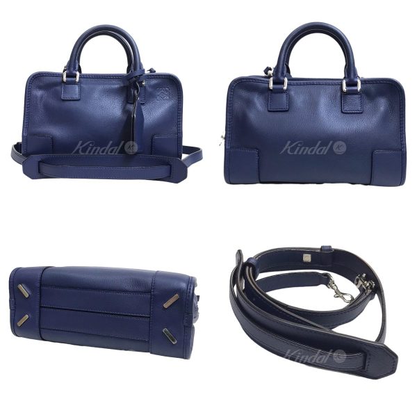 8042000355775 2 LOEWE Amazona 23 2WAY handbag Blue