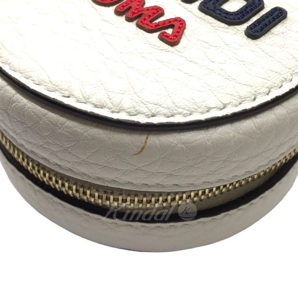 8042000379573 9 FENDI FILA Mania Pouch White