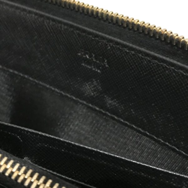 8042000460462 18 PRADA Wallet Long Wallet Black 290624