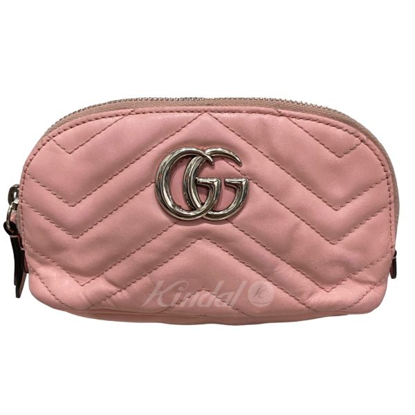 8045000676888 4 GUCCI GG pouch pink